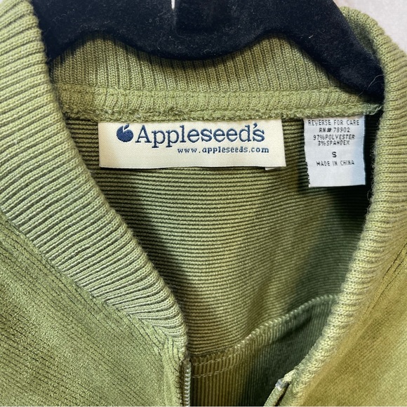 Vintage Appleseed’s Green Bomber Jacket! - Picture 3 of 6